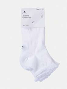 Jordan Everyday Women's Quick-Dry Lace Versatile Sports Socks (3 Pairs) IR0597-901 - White - View 2