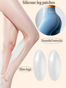 2/4 Pcs Silicone Hip Pads, Reusable Self-Adhesive Buttock Enhancer Pads For All Body Types - Multicolor - View 3