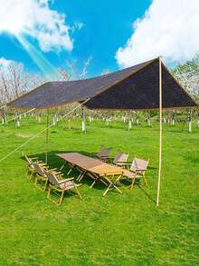 1pc Sunshade Cloth For Plant Greenhouse, Sun Protection Shade Sail, Outdoor Garden Patio Plant Shade Net - Multicolor - View 4
