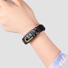 矽膠錶帶，適用於小米手環 8 9 10，運動手錶錶帶手環替換件，兼容 Mi Band 10 9 8 手腕配件 - Compatible With Xiao Mi band 8/9/10 - 查看 10