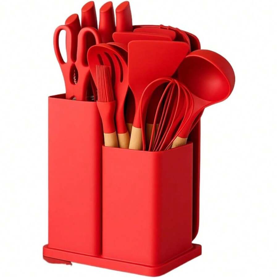 Cooking Tool Sets - Crvena - Viev 1