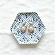 Hexagon Polymer Clay Cutting Tray, Clay Tool, Ring, Earring And Small Jewelry Storage, Mini Handmade Treasure Decoration Display Prop - Hexagonal - View 6