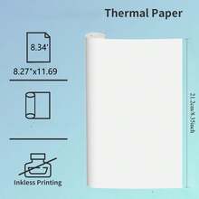 Potanro Thermal Printer Paper 8.3''x11'', Printing Paper Quick-Dry,2/4/6/10 Rolls, | A4 Thermal Paper,Advanced Clear Printing, Quick-Dry Multipurpose For Thermal Printer - View 7