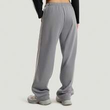 adidas Dance KNIT JOGGERS 三條紋舞動系列拉繩香蕉褲針織運動褲 女款 灰色 - 灰色 - 查看 2