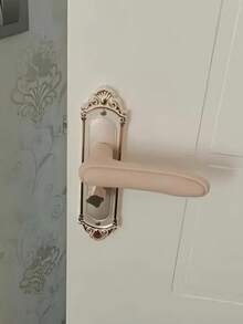 2pcs Silicone Door Handle Covers - Anti-Collision, Protective Window And Door Handle Sleeves - Multicolor - View 5