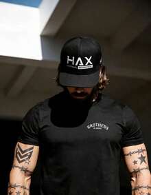 Men T-Shirts - 黑色 - 查看 2