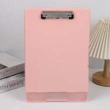 Multifunctional Folder, A4 Size Plastic Clipboard With Storage Space, Nurse Clipboard Folder With Independent Pen Slot, Multifunctional Document Holder With Writing Pad, Large Capacity Suitable For Paper, Files And Documents, Ideal For Office And Work Use - Folder - View 11