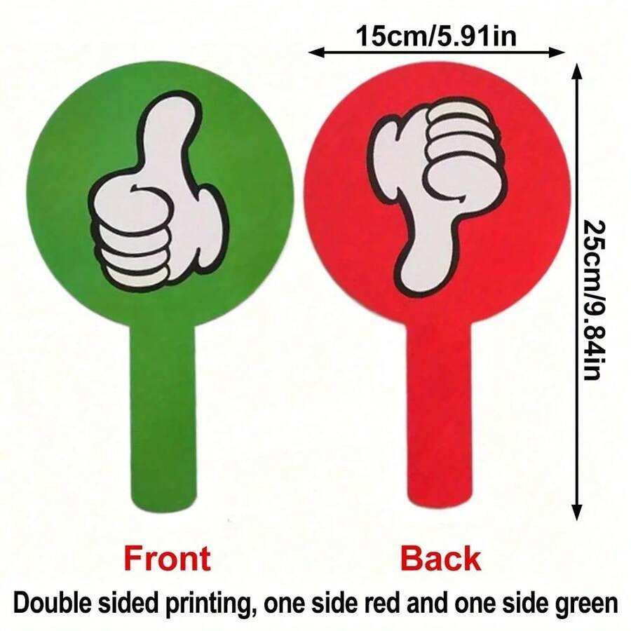 Pizarra de letras reemplazable, pizarra de enseñanza impresa de doble cara y borrable, pizarra interactiva de respuesta para el aula de material PVC, juego de 2 piezas. - Estilo B - Ver 1
