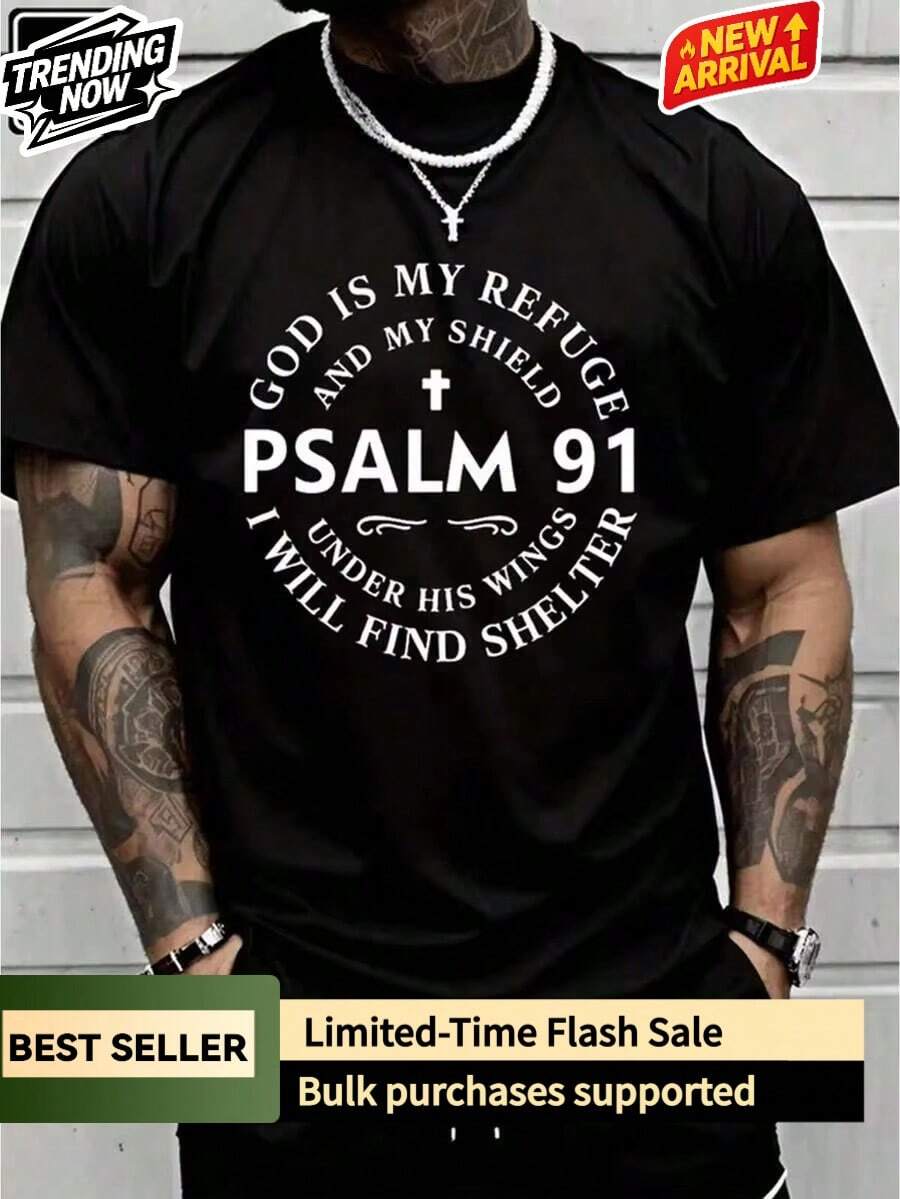 Men T-Shirts - Black - View 1