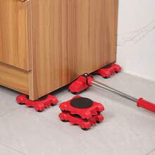 14pcs Set Furniture Mover Tool, Multi-Function Heavy Duty Moving Tool With Rollers For Moving Bed And Heavy Furniture - Multicolor - View 3