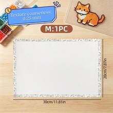Perler Beads Baking Mat With Edging, Ironing Cloth For Melt Beads, Thick And Thin Texture Options, Suitable For Melt Beads And DIY Handicraft Activities, Reusable Ironing Sheet, Heat-Resistant Ironing Mat For Perler Beads, High Temperature Resistant, Exquisite Edged Ironing Cloth, Perler Beads Ironing Tool, Bead Handicraft Accessory, Suitable For Handicraft Enthusiasts - Multicolor - View 12
