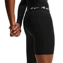Nike A'Ja Dri-FIT Tight A'Symmetric Women's  II4223-010 - 黑白 - 查看 2