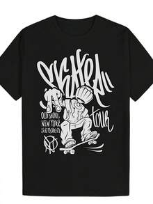 Women T-Shirts - 黑色 - 查看 1