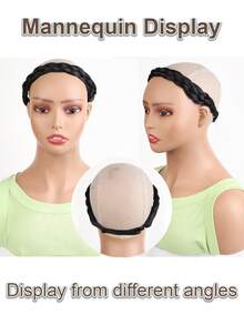 Double-Strand Braided Headband/Headband, Adjustable Casual Synthetic Headband, Suitable For Women's Everyday Wear And Parties. - Multicolor - View 6