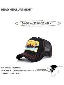 2026 New Hip Hop Skateboard Cap, Boat Letter Embroidery Trucker Hat, Outdoor Daily Commute Decorative Sun Hat, Unisex Baseball Cap, Mesh Cap - Boat Trucker Hat - View 10