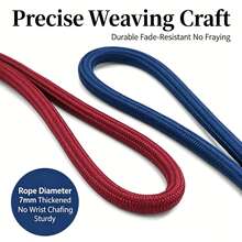 Multi-Color Durable Phone Lanyard With Zinc Alloy Safety Buckle, Outdoor Commute Anti-Loss Portable Wrist Strap, 7mm Thickened Adjustable Wear-Resistant Rope Body + Fabric Inner Insert, Precision Woven Fade-Resistant And Anti-Pilling - Short Lanyard With Gasket, Multi-color - View 6
