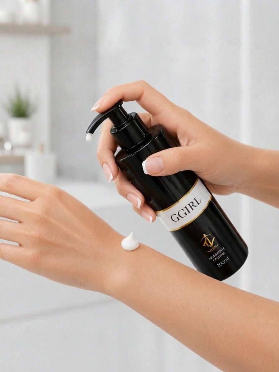 Creme Hidratante Corporal Feminino Importado Perfumado StarKiss 200ml com Pump - Ggirl - Visão 1