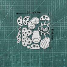 Love-Craft 金屬壓花與沖壓模板工具，適用於 DIY 剪貼簿、卡片製作與相簿裝飾 - 銀色 - 查看 9