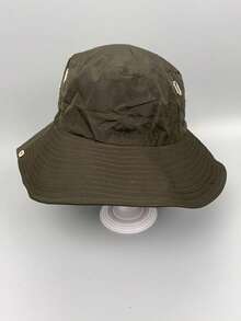 2 Styles Wearable Breathable Perforated Sun Hat, Wide Brim UV Protection Outdoor Bucket Hat, Suitable For Camping And Hiking - A - View 9