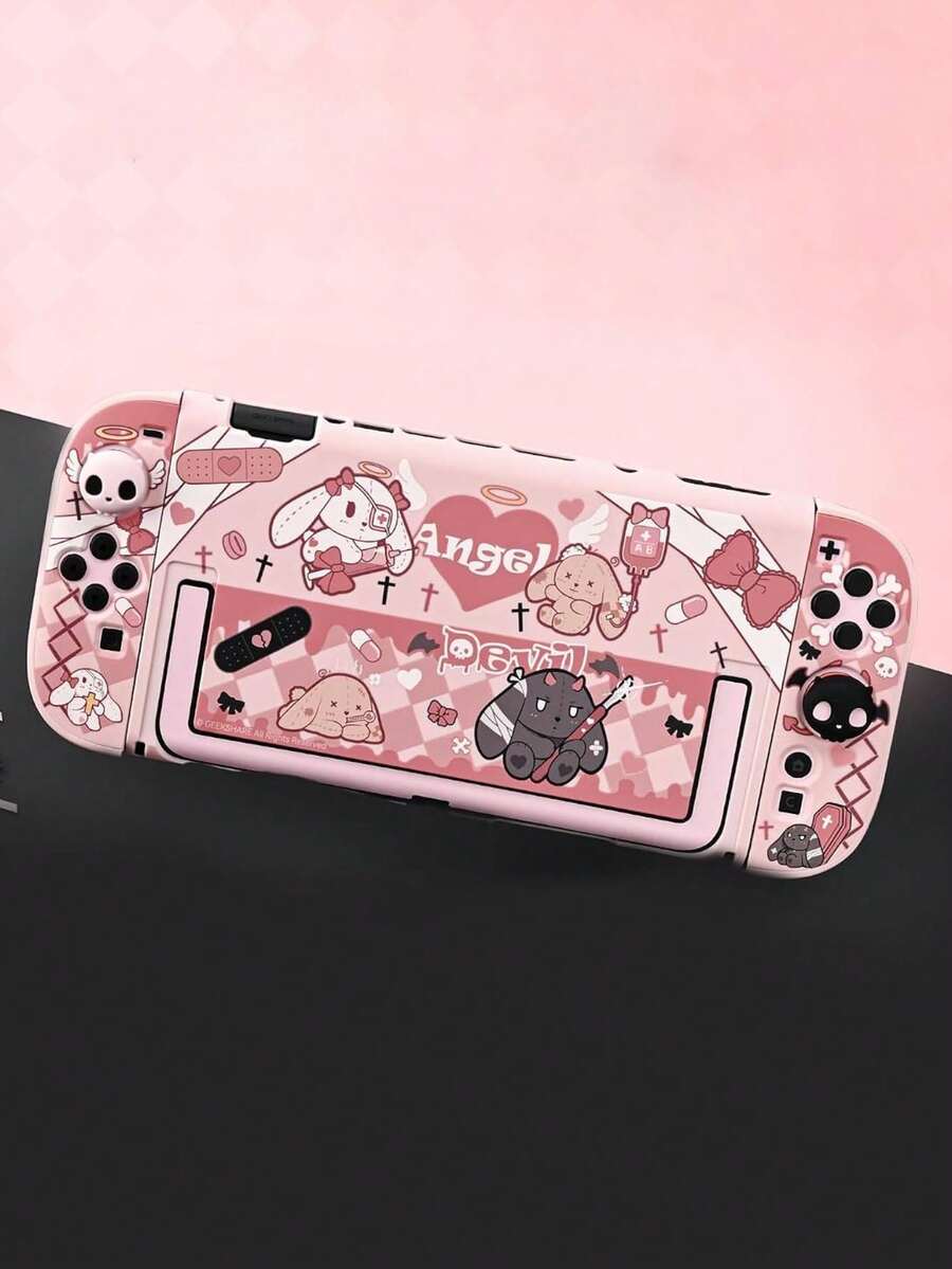 GeekShare Gothic Cute Rabbit Protective Case Compatible With Switch 2 (2025) - View 1