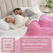 Bed Blankets & Towel Blankets - Pink - View 2