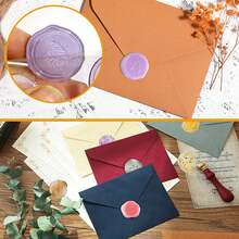 18pcs Vintage Wax Seal Candy Stickers, Suitable For Scrapbooking, Journaling, Stationery And Art Supplies, Used For Envelope Sealing And Journal Decoration - A - View 6