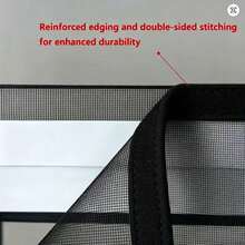 Self-Adhesive Invisible Mosquito Window Screen Mesh Resistant To Tearing And Breathable,DIY Installation, Removable And Washable, Provides A Physical Barrier Against Mosquitoes, Flies, And Common Summer Insects. Suitable For Use On Household Windows. - Screen Windows - View 6