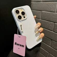 液態矽膠磁吸手機殼，適用於 iPhone 17 Pro Max，軟殼保護套附超細纖維內襯，亦適用於 iPhone 16/15/14/13 Pro Max Plus - 天藍色 - 查看 4