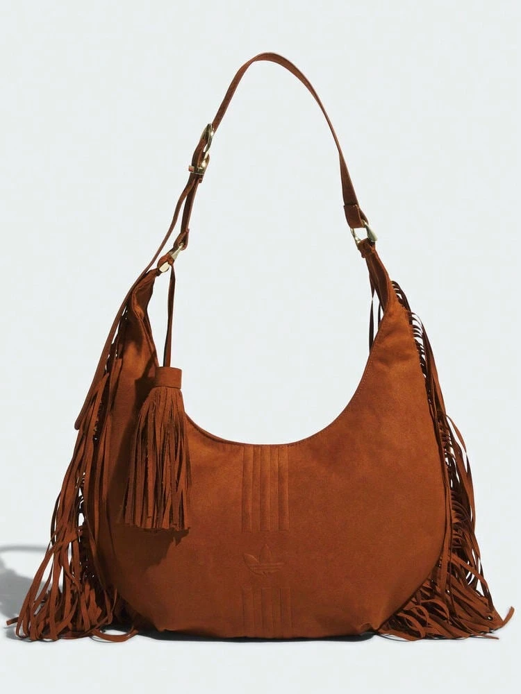 Tas Bahu Unisex Adidas Originals KS8259 - Coklat - View 1