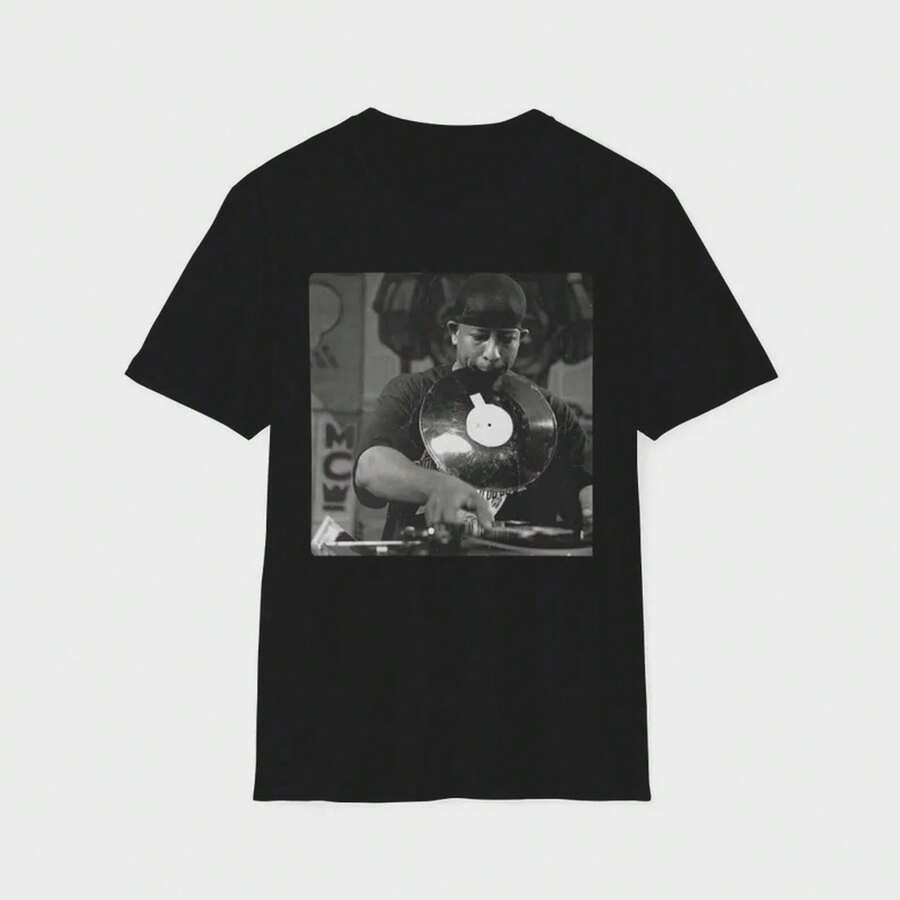 Men Sports Tees & Tanks - 黑色 - 查看 1