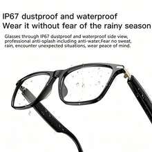 AI Smart Glasses, New Unisex Multifunctional Audio Glasses, Supports 160+ Languages Real-Time Translation And Video Translation, Powered By Chat GPT System, Built-In Microphone And Speaker, High-Definition Calls And Hi-Fi Music - View 7