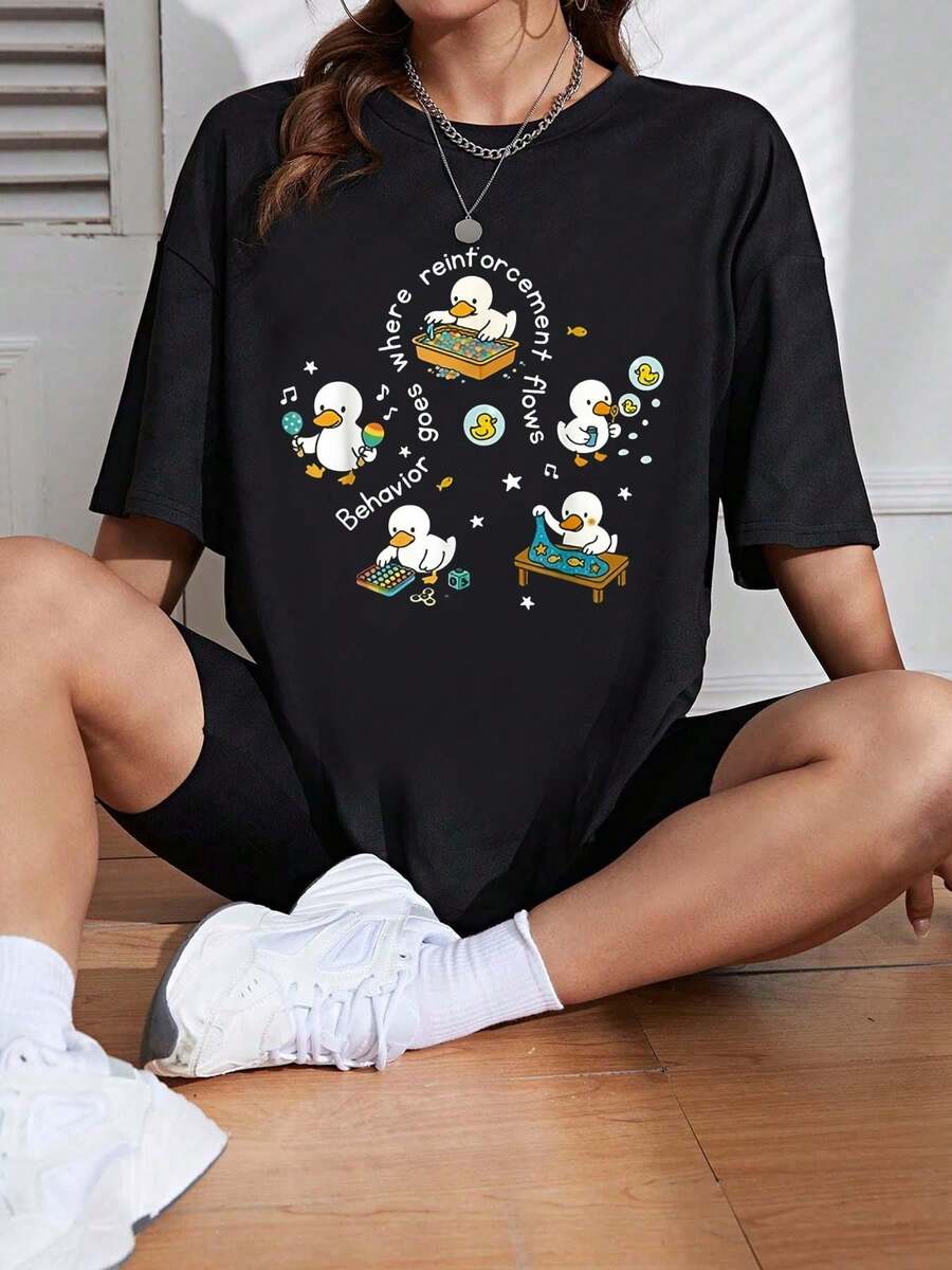 Silly Goose Teacher Club Shirt, Funny Teacher Club T-Shirt, Cute Back To School Tee, Teacher Appreciation Gift, Funny Gift For Teacher.Jpg - 綠色 - 查看 1