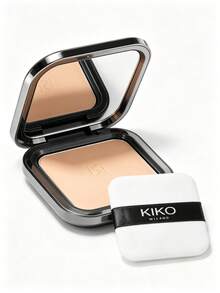 KIKO Milano Bedak Bedak Matte, Hasil Akhir Matte Alami, Mengatur dan Memperbaiki Riasan, Menutupi dengan Lembut, Halus dan Tidak Lengket - 00 - View 6