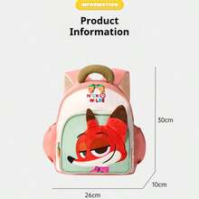 Disney Stitch Lightweight Backpack, Large Capacity Travel Bag, Back To School, Small Size 30*26*10cm - Single Piece - View 6