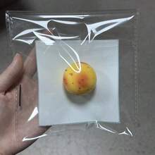 Tachimi 1pc Cheese Shaped Slow Rebound Squishy Stress Relief Toy, Children's Toy, Daily Play Ornament, Independent Plastic Bag Packaging, Random Shipment - Multicolor - View 11