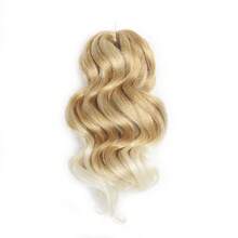 HONG SHI JIA Rambut Crochet Ocean Wave 8 inci terbuat dari serat sintetis berkualitas tinggi untuk rambut kepang keriting gelombang dalam suhu rendah. - MultiWarna - View 13