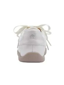 CAMEL CROWN Sepatu Sneakers Wanita Gaya Jerman yang Manis & Segar, Sepatu Kasual Modis Serbaguna, Cocok untuk Perjalanan ke Kantor - Krem - View 3