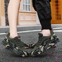GAN AI Men Work & Utility Shoes - Army Green - View 7