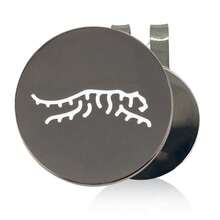 1PC Tiger Silhouette Pattern Golf Hat Clip, Golf Ball Marker Hat Clip With Circular Graphic, Fits Most Golf Hats - Multicolor - View 4