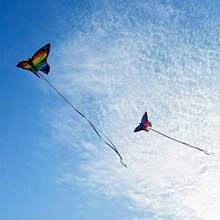 Colorful Butterfly Kite, Large Colorful Butterfly Kite, Multi-Color Kite With Flying Tools, Outdoor Sports And Games Supplies (Kite Handle Style Random) (Some Colors Random) - Multicolor - View 5