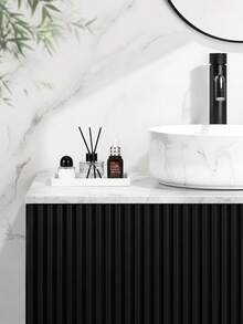 Bathroom Tray, Small Vanity Tray Silicone Soap Dish Sponge Holder Kitchen Sink Organizer Bathroom Accessories, Suitable For Countertop, Bathroom, Shower - Multicolor - View 9