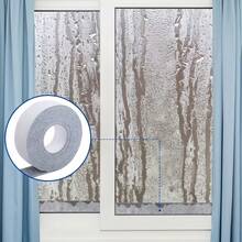 1 Set 3cm*4m Window Glass Water-Absorbing Sticker, Anti-Condensation Winter Window Sill Sticker, Anti-Dew Sealing Tape, Window Glass Self-Adhesive Felt Strip, Used For Windows, Doors, Air Conditioners, Dry Barrier, Easy To Install And Clean, Keep Your Windows Clean And Dry - 1pc - View 2