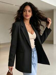 Women Blazers - Negro - Ver 3