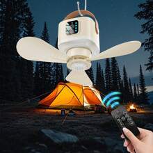 USB Rechargeable Mini Hanging Fan, Portable Desktop Fan For Dorm, Home, Outdoor Camping - Multicolor - View 4