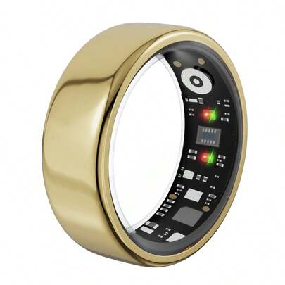Lightweight & Comfortable Smart Ring, Gesture Sensing Remote Control, Slim Bezel Design, Support Multiple Sports Modes, Real-Time Activity Tracking, IP68 Waterproof, Camera Control, Unisex
