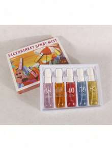 1pc/3pcs/4pcs/5pcs 40ml/90ml Brazil Series Spray Fragrance With Gift Box, Limited Edition Long-Lasting Indoor Air Freshener, Vanilla Coconut Floral Fruity Citrus Woody Marine Scent, Suitable For Date Travel Home Hotel Office, Ideal Holiday Gift - 多色E款 - 查看 8