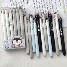 32支趣味企鵝伸縮式凝膠筆（2支隨機筆 + 30支替芯），黑色墨水，0.5mm筆尖，順滑快乾，學校用品、辦公用品，完美禮物，隨機款式 - 彩色 - 查看 5