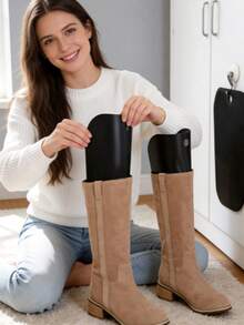 10/6/4/2 Pairs Women's High Heel Boots Shoe Rack, Support Boots Shape To Prevent Deformation, Suitable For Women's Boots, Cowboy Boots, Leather Boots, Straight Boots And Other Shoe Styles Storage Rack - Multicolor - View 3