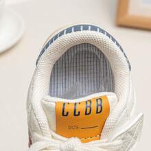 Infant Toddler Lightweight Soft Sole Walking Shoes, Anti-Slip Closed Toe Baby Sports Shoes - Beige - View 8