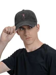 Men Baseball Cap - Black - View 7